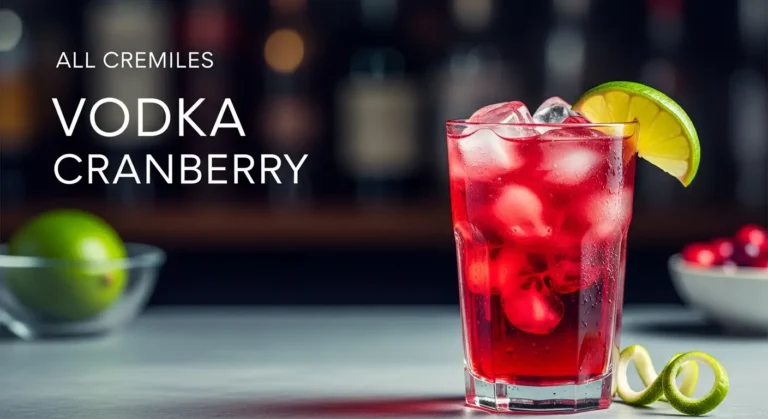 Vodka Drink Recipes with Cranberry: Easy, Fruity Cocktails