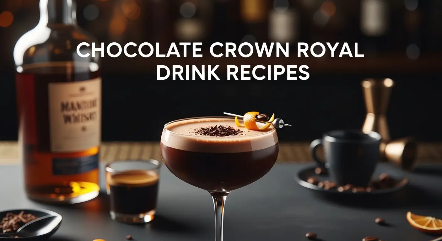 Chocolate Crown Royal Drink Recipes: Rich, Smooth Cocktails