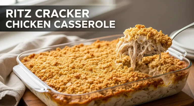 Ritz Cracker Chicken Casserole Recipe: Creamy and Crispy 2026
