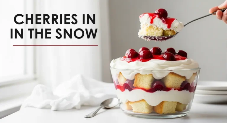Cherries in the Snow Recipe: Easy No-Bake Dessert 2026