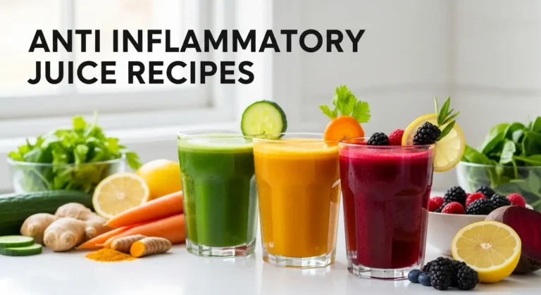 Anti Inflammatory Juice Recipes: Easy Drinks for Daily Wellness