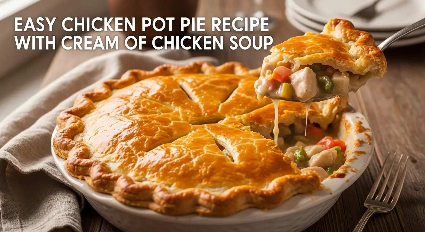 Easy Chicken Pot Pie Recipe with Cream of Chicken Soup 2026
