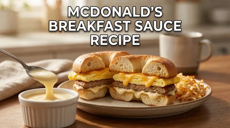 McDonald’s Breakfast Sauce Recipe: Easy Copycat at Home