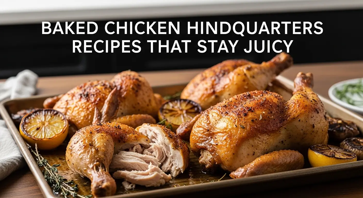 Baked Chicken Hindquarters Recipes