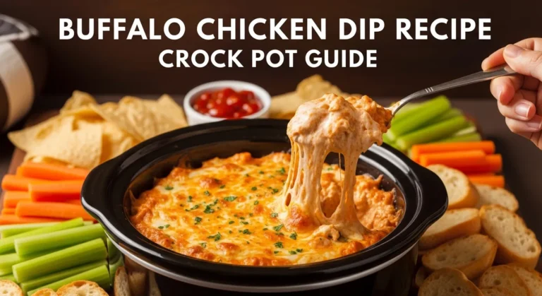 Buffalo Chicken Dip Recipe Crock Pot: Easy and Creamy