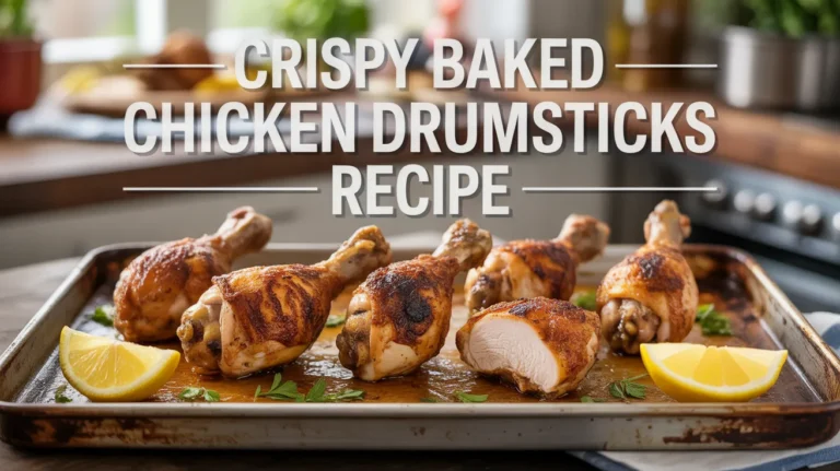 Baked Chicken Drumsticks Recipe